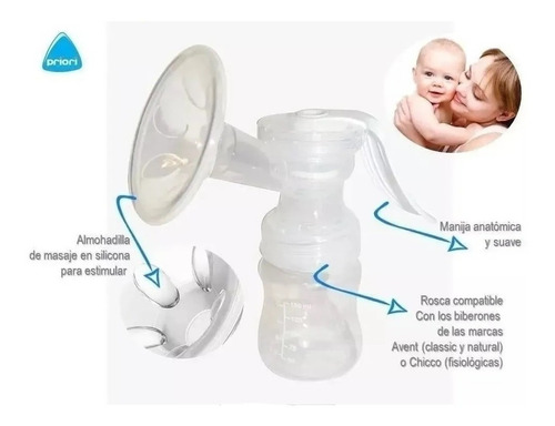 Sacaleche Extractor Manual Bebe Priori By Maternelle