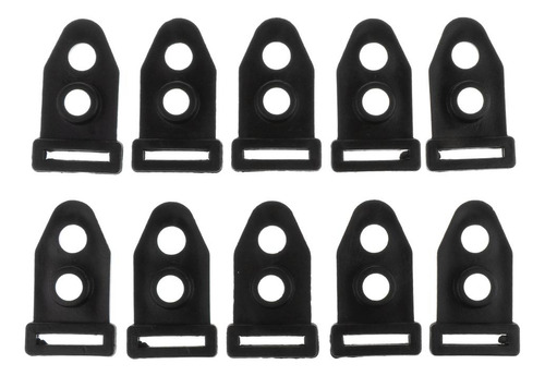 10pcs Clip And Clamp Set Survival Feet Clamp Sujetadores Al