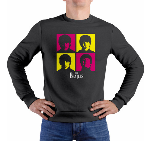 Polera The Beatles Pop Art (d0222 Boleto.store)