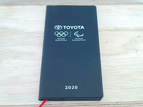 Agenda Toyota 2020 Original Japan_ Martinez