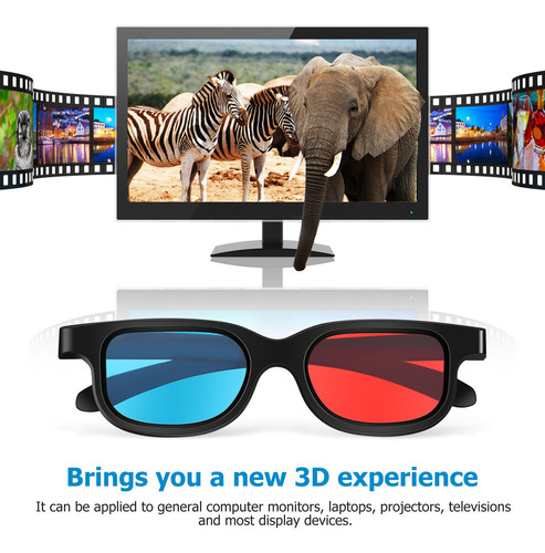 Para Óculos 3d Estéreo Para Assistir Filmes E Jogos 10pcs