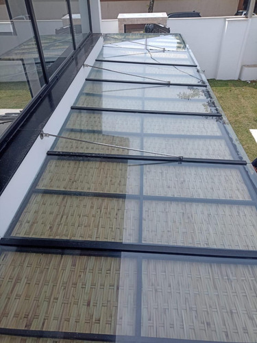 (15 Mt) - Kit 10 Placa 100x150cm Forro De Bambu P/pergolado