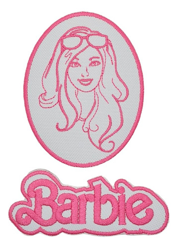 Parches Bordados Termoadhesivos: Barbie Ii X 2