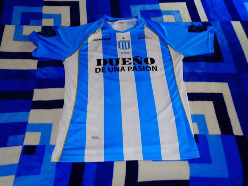 Club Racing De Avellaneda Jersey Titular 10 Argentina