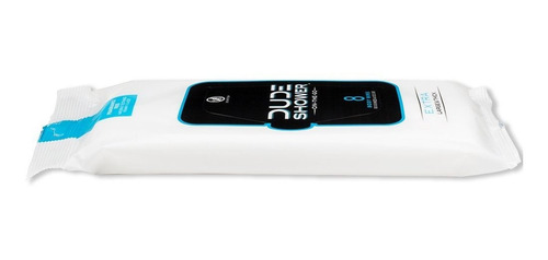 Dude Shower Body Wipes Unscented Naturally Soothing Aloe And