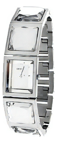 Reloj Dama Guess | W12012l1 | Original | Outlet Oportunidad! Color de la correa Gris Color del bisel Gris Color del fondo Blanco