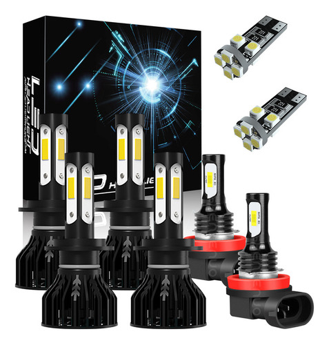 Para Nissan Almera Mk2 00-02 Bombillas Led H7 H7 H11 Set