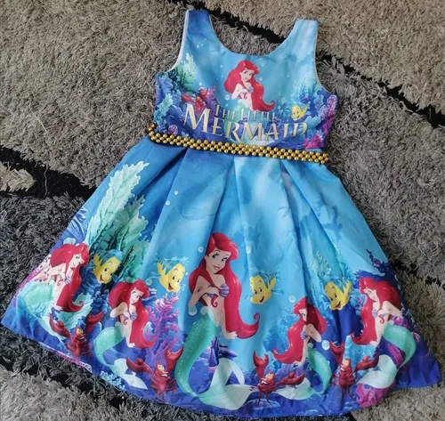 Vestidos de la sirenita para 2025 cumpleaños