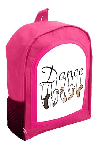 Mochila Infantil Rosa Nena Nene Bailarina Balet Danza Rr36