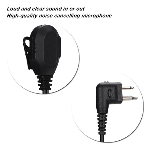 K Type Walkie Talkie Auricular K Tipo Auricular Profesional