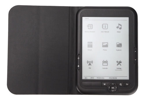 Lector De Libros Electrónicos Tablet Radar Negro 6in 800x600