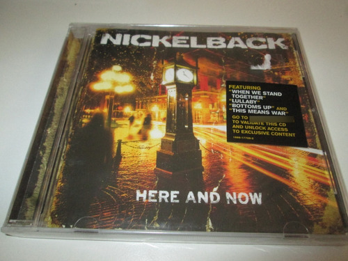 Cd Nickelback Here And Now Nuevo Arg 35d