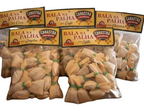 Bala Na Palha De Leite Canastra Premium Sabor Auténtico