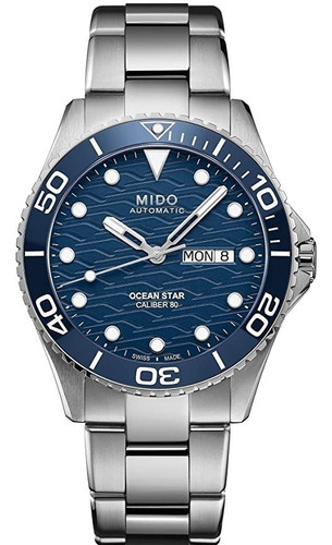 Reloj Mido Ocean Star 200c M0424301104100 Automatico Ag.ofic