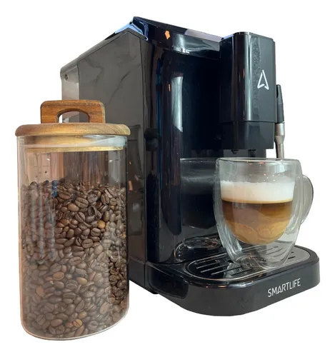 Cafetera Smartlife Espresso Automática C/molinillo Incluido P/ café en grano.