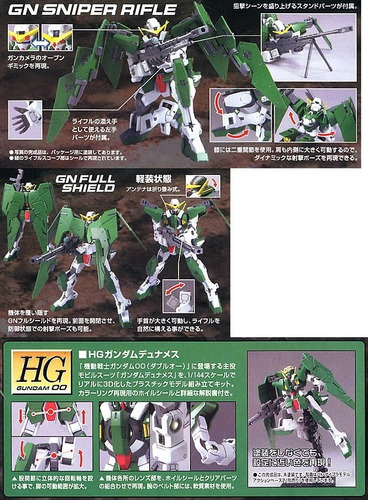 Sin Abrir Hg Mobile Suit Gundam 00 1/144 Dynames Armable (Usado)