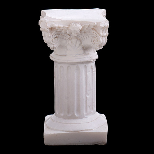 Modelo De Columna Romana En Miniatura De Resina Decoración 