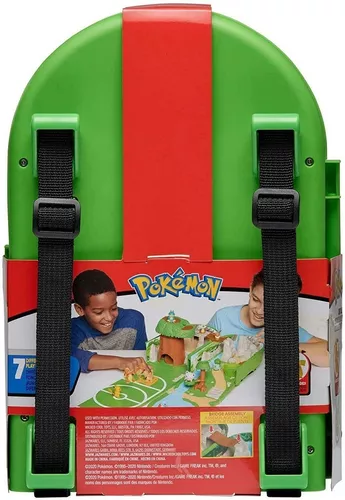 Pokemon - Mochila Playset de Batalha No Deserto - Sunny - MP Brinquedos