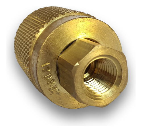 Conector Check Rápido Macho P/ Montacargas A Gas Lp, Rego.
