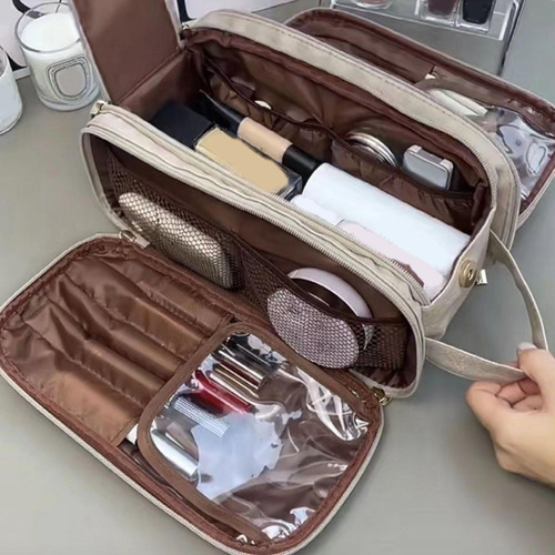 Bolsa De Maquillaje Con Bolsa De Cosméticos Con Cremallera