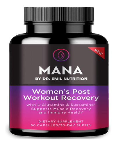 Mana By Dr. Emil Nutrition Cpsula De Recuperacin Post-entren