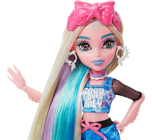 Monster High Muñeca Lagoona Blue Set De Juego Día De Spa
