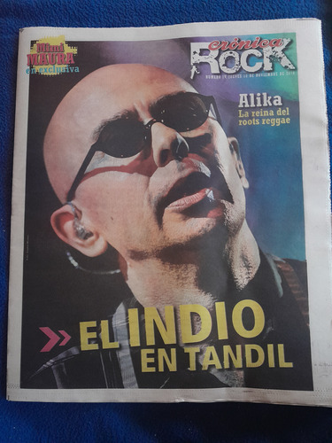 Suplemento Cronica Rock Indio Solari Mimi Maura 18 11 2010