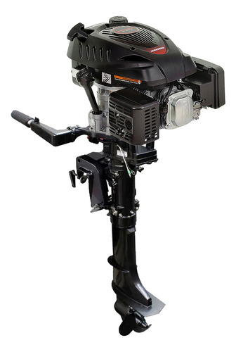 Motor Popa Rabeta Marcha Frente Neutro Ré A Gasolina 6hp Kk6
