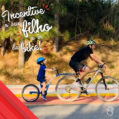 Bicicleta Caroninha Full con amortiguador para remolque Al-335, color gris