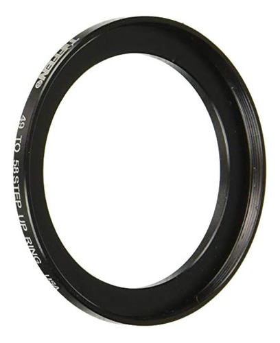 Tiffen 4958sur 49 A 58 Step Up Filtro Anillo Negro