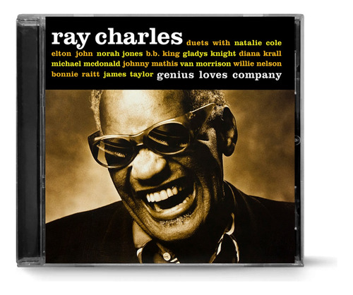 Ray Charles Genius Loves Company 2004 Álbum Duetos Cd