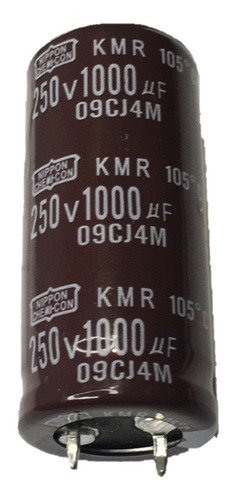 1000uf 250v  Capacitor Electrolitico 105°