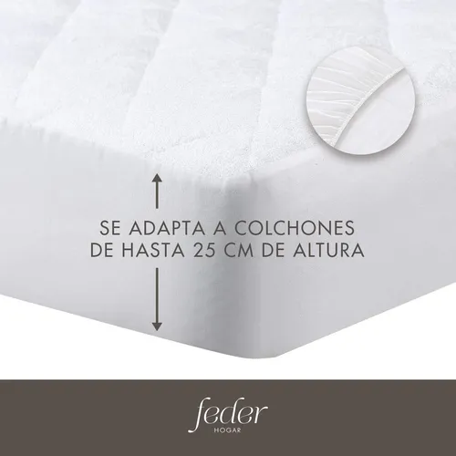 Protector Cubre Colchón Impermeable Cuna Bamboo Pack X 2