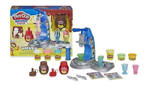Imagen 2 de 10 de Play-doh Kitchen Heladeria Creativa