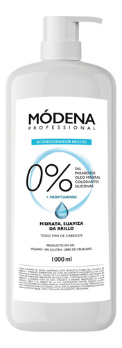 Acondicionador Neutro Sin Sal Provitaminas 1 L