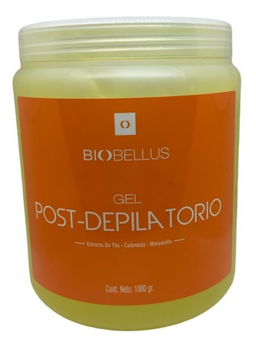 Gel Post Depilatorio Con Manzanilla Biobellus X1000g