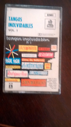 Cassette De Tangos Inolvidables(357