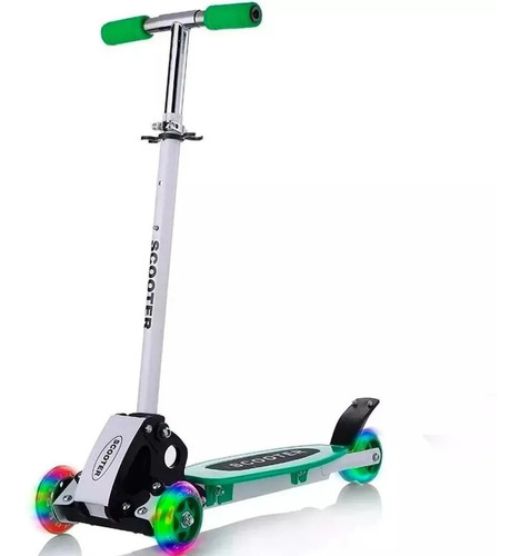 Scooter,patineta, Monopatín, Aluminio, 4 Ruedas Esqualizable