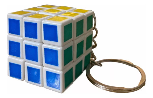 Llavero Cubo Rubik 3x3 Económico Accesorio Puzzle X3