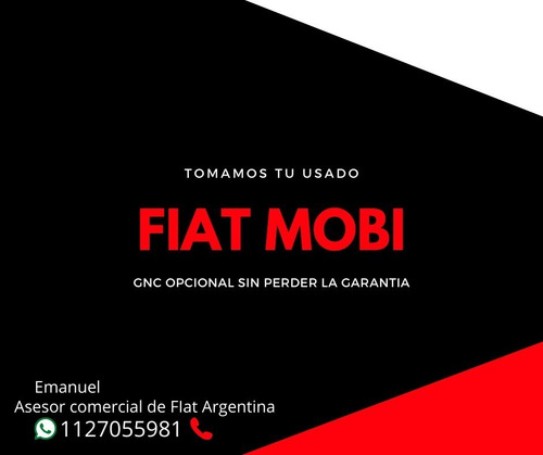 Fiat Mobi Easy O Way Okm 2021 $70.000 O Tu Usado E