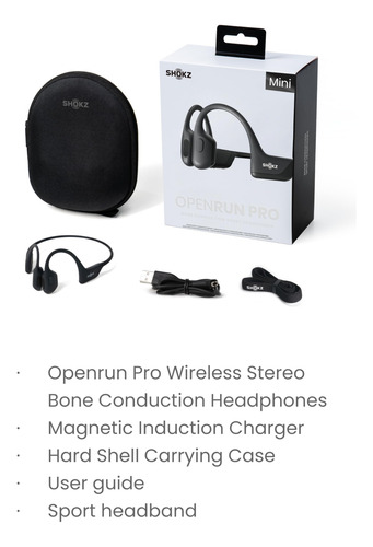 Auriculares Deportivos Shokz Openrun Pro Bluetooth Con Micró