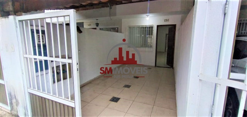 Imagem 2 de 19 de Sobrado Com 2 Dormitórios Sendo 2 Suítes No Tude Bastos Praia Grande - So00190 - 69020431