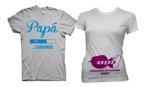 Duo Playeras, Embarazada, Maternidad, Baby Shower, Divert Sd