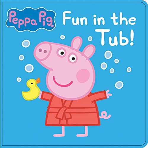 Libro De Baño Impermeable De Peppa Pig, Divertido En La Bañe