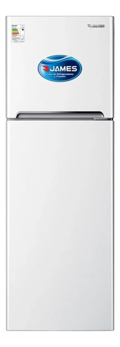 Heladera no frost James JN 400 blanca con freezer 317L 230V