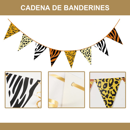 Globos Orbz Animales 22 Pulgadas Safari Selva Fiesta Banner