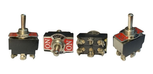 Switch Codillo 6t 2p On Off On 6a/250v 10a/125v