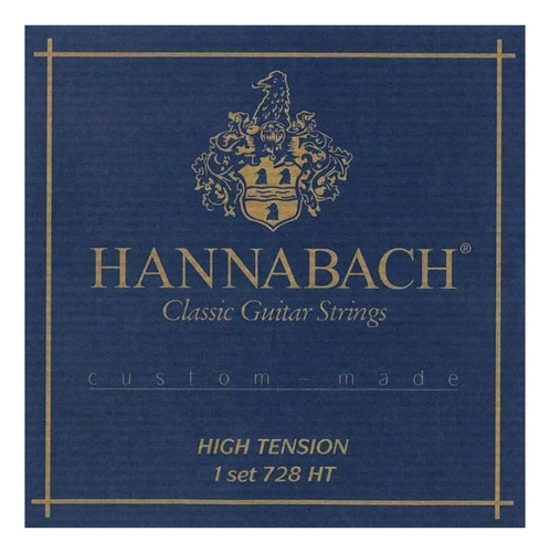 Encordado De Guitarra Clasica Hannabach 728 Ht