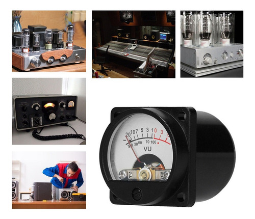 ... Vu Meter 2 Pcs Panel Vu Meters Warm Back Light Analog Db