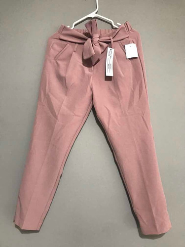 Pantalón Con Cinto Moño